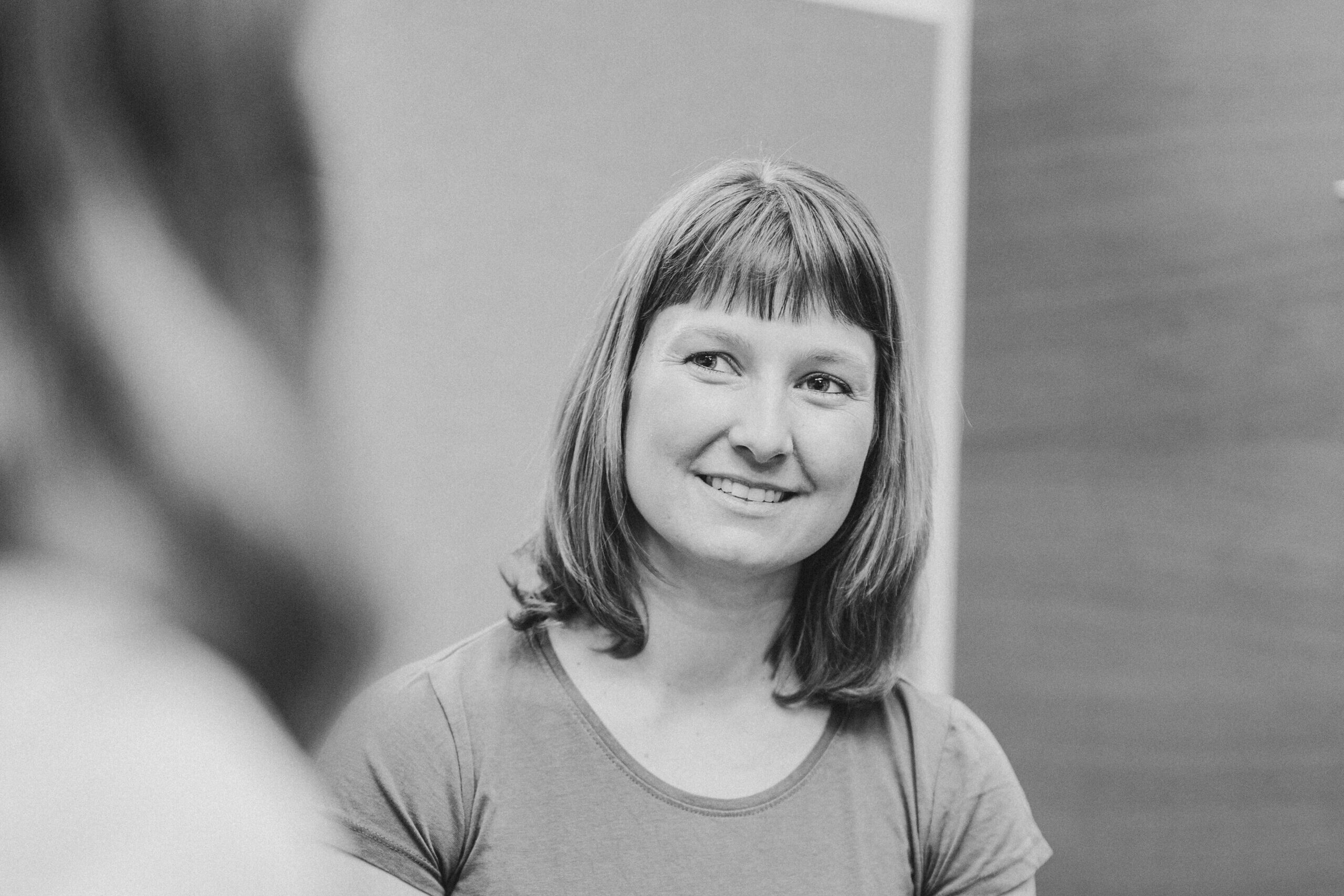 Jasmin Leibetseder im Gespräch in der Praxisgemeinschaft Weingarten, Feldkirchen an der Donau